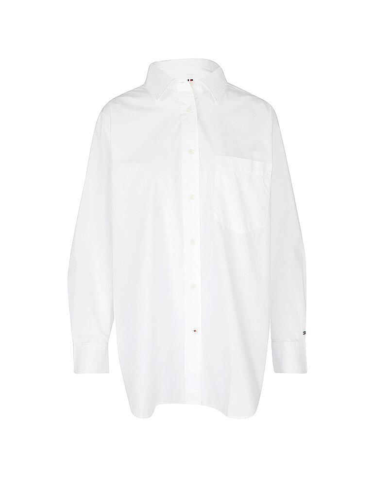 TOMMY HILFIGER Overshirt  weiß | S